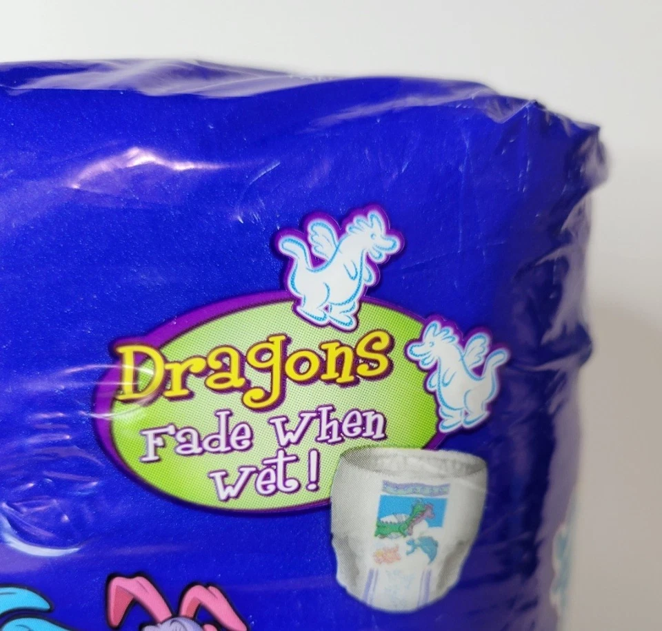 Pañales Dragon Tales Wonderpants talla grande 2005 Foto 3 de 4