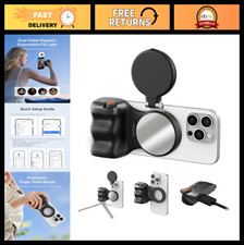 Magnetic Phone Camera Grip  Selfie Light Kit for iPhone/Android - Perfect for T