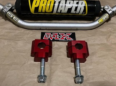 PRO TAPER SE KX HIGH BARS & BAR MOUNTS  CR/KX/RM/YZF 78 BARS & CLAMPS 7/8'' 22mm