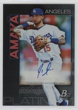 2020 Bowman Platinum Wal-Mart Top Prospects Auto Jacob Amaya #TOP-5 Auto tw7