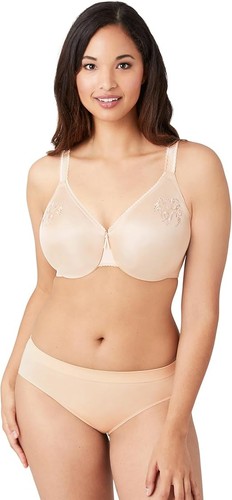 Wacoal Women's Slimline Seamless Minimizer Bra - Sand - 32DDD - Picture 5 of 5