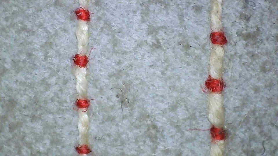 WII Leather Blood Chit USAAF CBI Multi-Piece Flags Hand-Sewn Vintage - Image 4 of 4