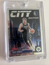 2023-24 Panini Nba Hoops Premium Stock - City Edition Luka Dončić #23 Disco Ball