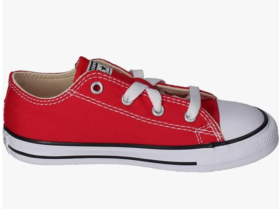 JUVENTUD/NIÑOS 10.5 CONVERSE CHUCK TAYLOR ALL STAR TOP BAJO JÓVENES/NIÑOS ROJO 10.5 Foto 4 de 4