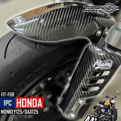 For Honda Dax 125 Monkey 125 2022-2025 Fender Front Mudguard Carbon Fiber