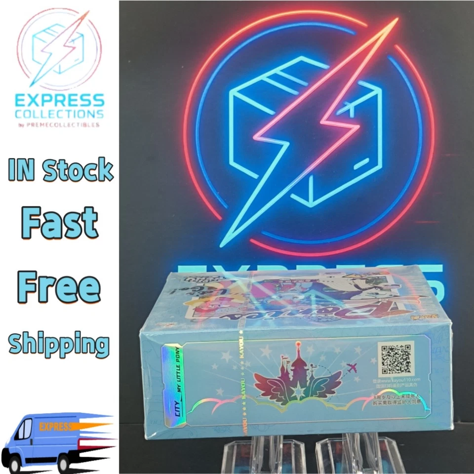 IN STOCK My Little Pony 30 Packs Booster Box CCG Trading Card Kayou Hasbro Blue - Image 4 of 4