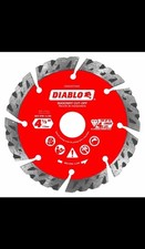Diablo DMADST0450 4-1/2" Diamond Segmented Turbo Cut-Off Discs for Masonry