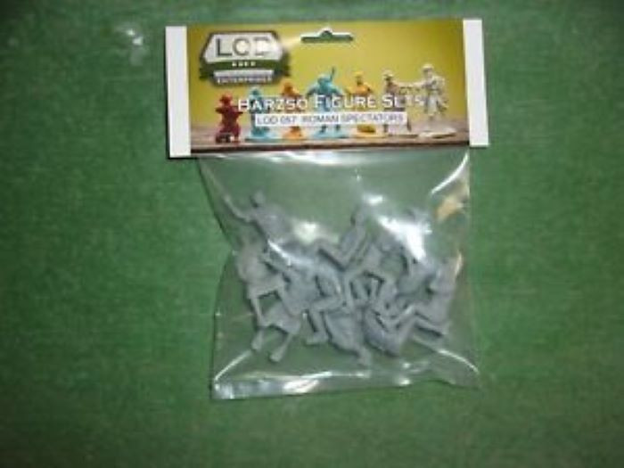 LOD Enterprises Plastic Figure Set LOD061 U.S. CIVIL WAR CONFEDERATE CASUALTIES