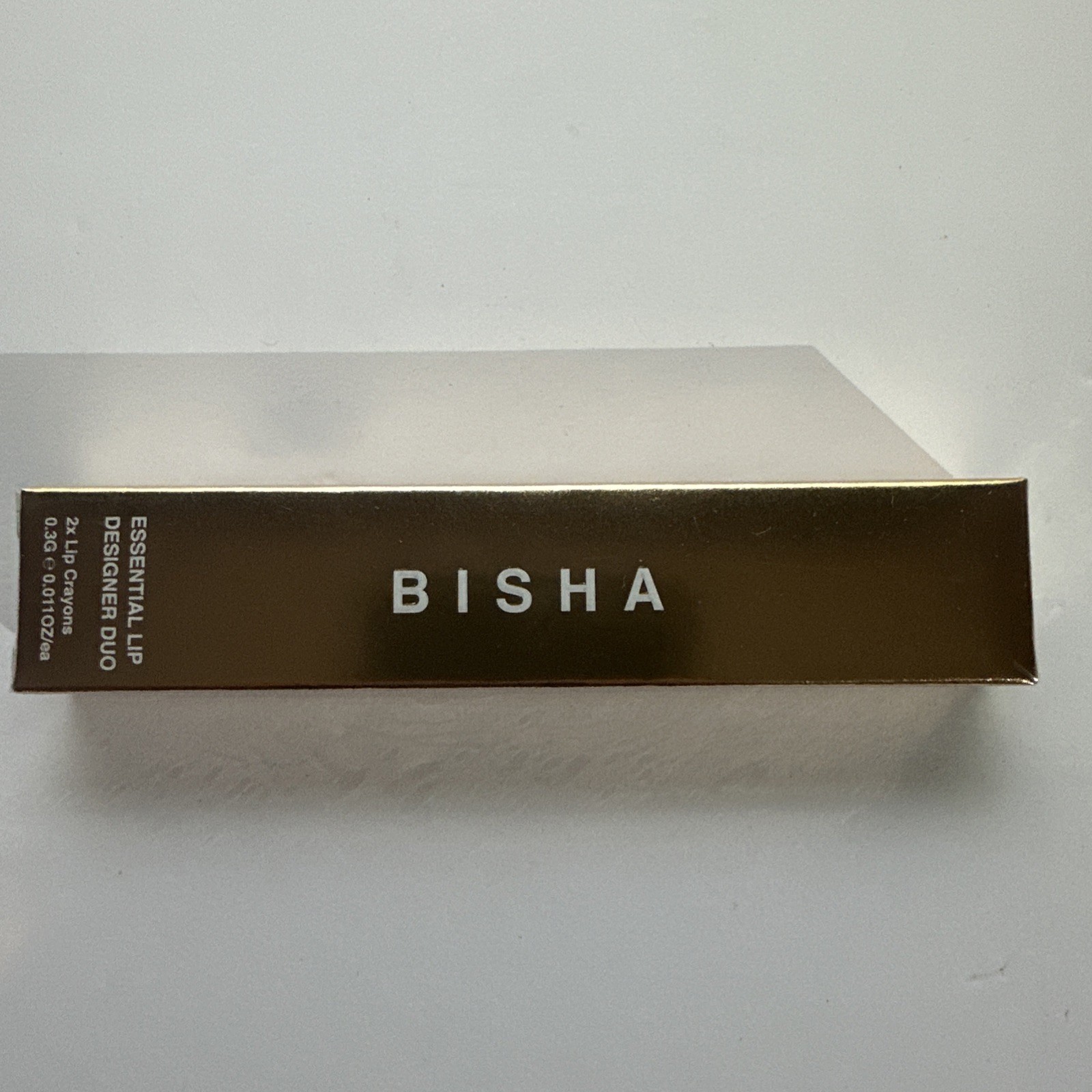 BISHA Essential Lip Designer Duo 2x Lip Crayons San Tropez St Barths New Sealed