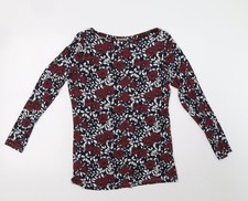 Womens UK Size 12 Sainsburys Blue Pullover Sweatshirt