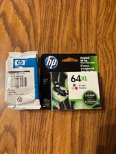 2 New HP 65XL Tri CoIor Ink High Yield Genuine Orig Sealed 2021 Exp