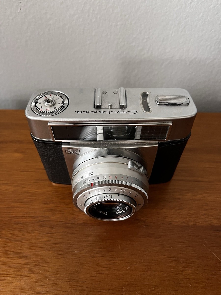 Zeiss Ikon Contessa LKE 35mm Viewfinder Camera W/Tessar 50mm f/2.8
