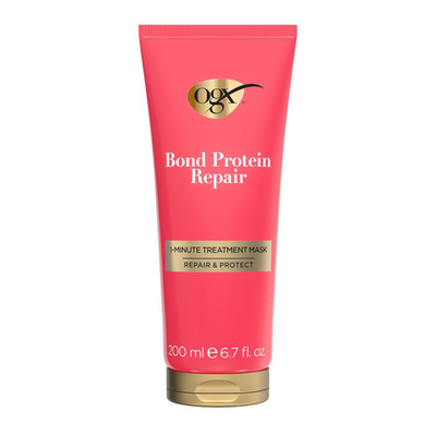 OGX Repair & Protect Bond Protein Repair 1-Minute Treatment Mask, Deep Condition