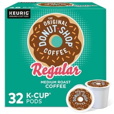 The Original Donut Shop Regular, Single-Serve Keurig K-Cup Pods, Medium Roast Co