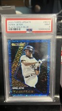 2023 Topps Update Series - Topps Black Gold Derek Jeter #BG-19 Blue