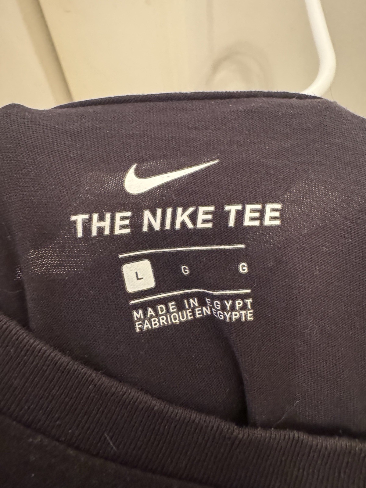 NIKE Tee Air Beaverton Oregon USA Mens T-Shirt Black Size L -SEE DESCRIPTION thumbnail 8