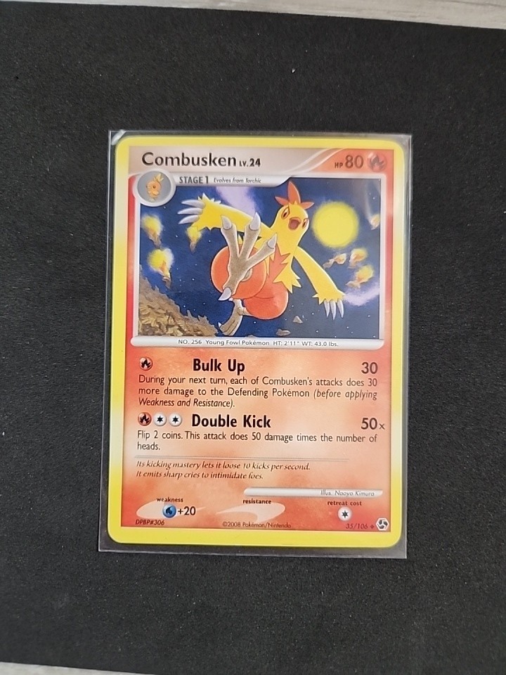 Combusken 35/106 Uncommon Great Encounters LP - Pokemon TCG Card- Non Holo