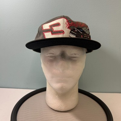 Dale Earnhardt #3 Embroidered Patch Flat Bill Mesh Snapback Cap Hat NASCAR Race Dale Earnhardt Wrangler Racing Retro-style Trucker on an a  main image 3