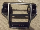 2011-2013 Jeep Grand Cherokee Center Dash Radio Climate Control Trim Bezel