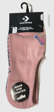 3-Pair Converse Women's Flat Knit Ultra Low Socks Multicolor Size 4-10