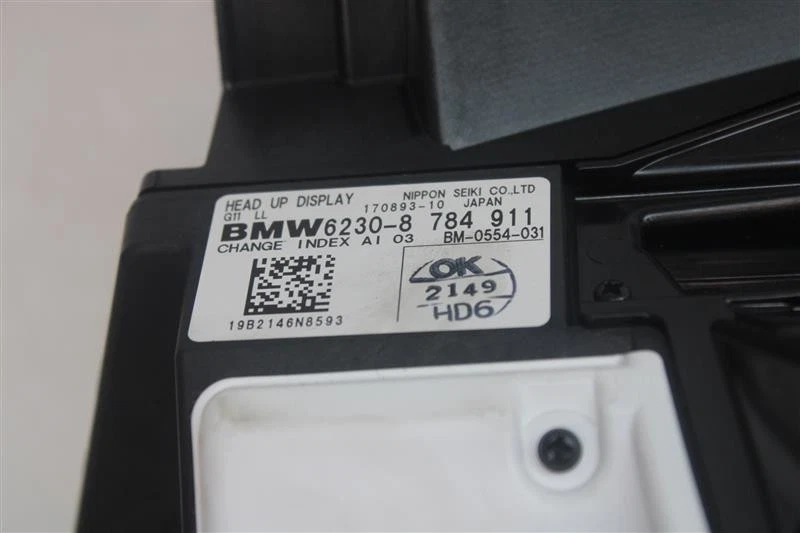 HEADS UP DISPLAY 740i 740il 750i 750il Alpina B7 M760i 16-20 62308784911 1322670 Foto 3 de 4