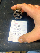 Hr Handgun Revolver Cylinder .32 Caliber 6-shot Steel Silver