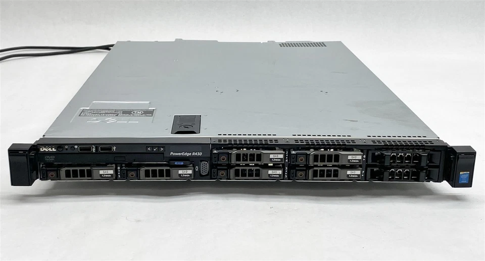 Servidor Dell PowerEdge R430 1*Xeon E5-2603 v3 1,60 GHz CPU 32 GB RAM *Sin disco duro H330 Foto 2 de 4