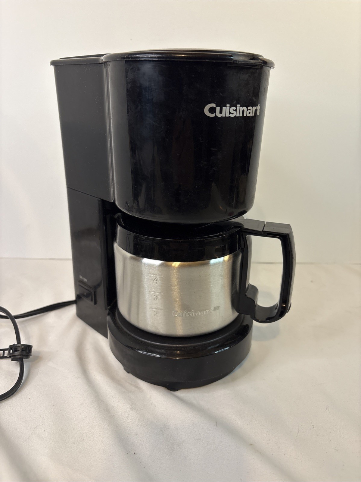 Cuisinart DCC-450(KB) 4-Cup Coffee Maker Stainless-Steel Carafe Tested