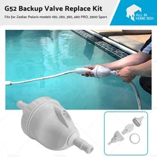 G52 Backup Valve Replace Kit For Polaris Pool Cleaner Parts 180 280 380 480 3900