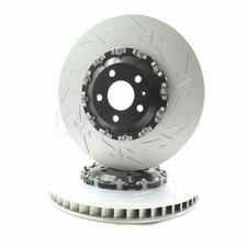 FOR AUDI Q7 Q8 SQ5 S4 S5 S6 S7 TWO-PIECE FLOATING FRONT BRAKE DISCS 375mm PAIR