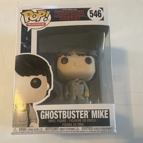 Funko Pop! Vinyl Stranger Things Ghostbuster Mike #546 Television Figure