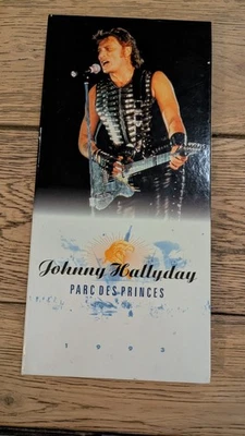 Coffret livre 3 CD Johnny Hallyday – Parc des princes, Édition Collector – - Photo 1/3
