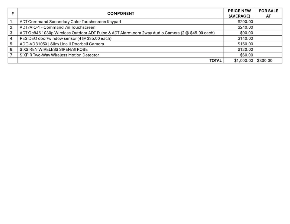 adt home security system - Image 2 of 2