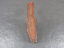 Wooden moulding side or half round plane vintage old tool by Moseley & Son