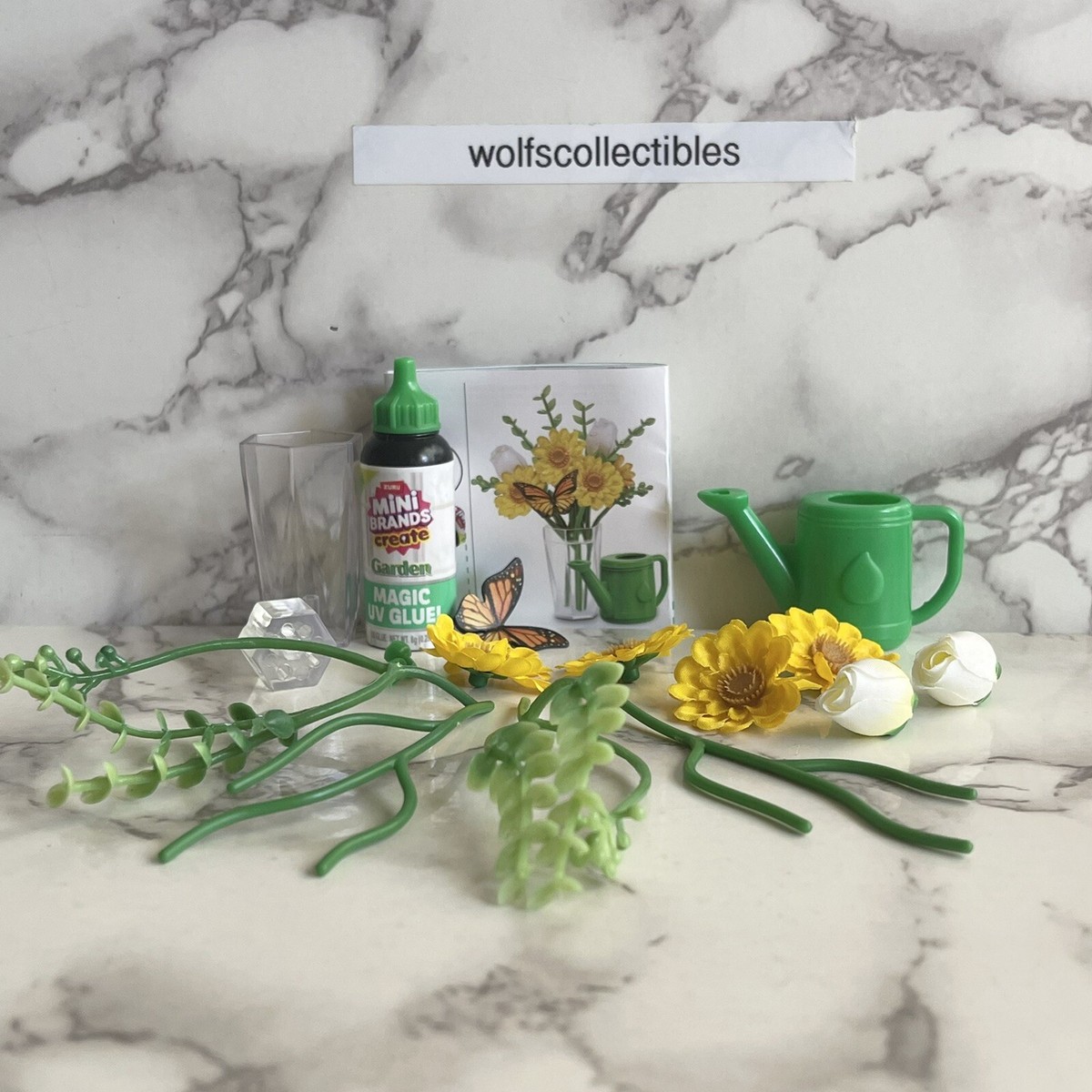 Zuru Mini Brands Create - Garden Series - Yellow Flowers Butterfly