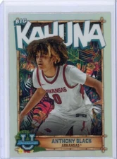 Anthony Black 2023 Bowman Chrome University Big Kahuna #TBK-3 Arkansas Case Hit!