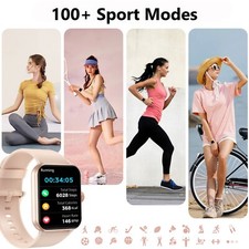 Women Alexa Smart Watch Fitness Bluetooth Call Watch for Android iPhone Samsung. 4