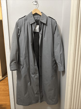 Women  s London Fog Maincoats Vintage Trench Coat. Gray. Zip Out Liner 6P USA