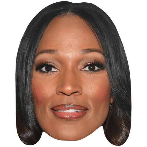 Kron Moore (Smile) Celebrity Mask, Flat Card Face