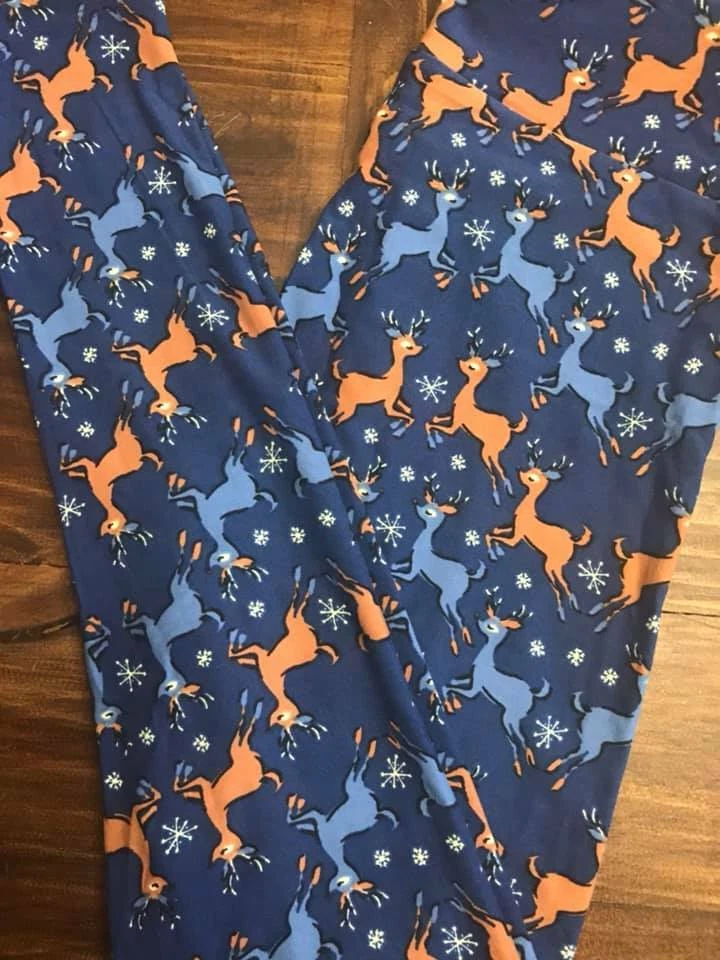 Lularoe reindeer leggings cheap