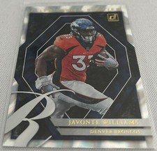 2021 Donruss Football Javonte Williams Denver Broncos Elite Series Rookies