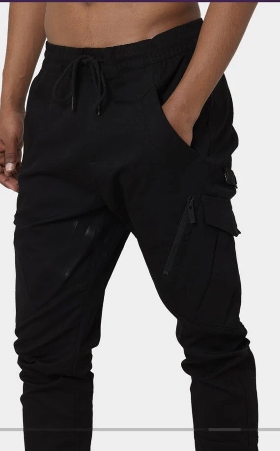 Men’s Culture Kings Cargo Jogger Pants4x Package Plus Free Pair Of Carré Size xl - image 4 of 4