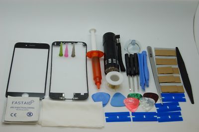 Kit De Réparation écran IPhone 6S Plus - Verre + Outils - Noir - Marque Olax