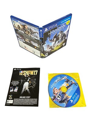 Sony PlayStation 4 PS4 CIB Complete TESTED Horizon Zero Dawn