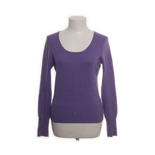 Princess, Strickpullover, Größe: 36, Lila, Kaschmir, Einfarbig, Feinstrick #nE6