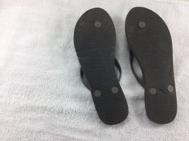 Reef Gray Flip Flops Womens Size 7 | eBay
