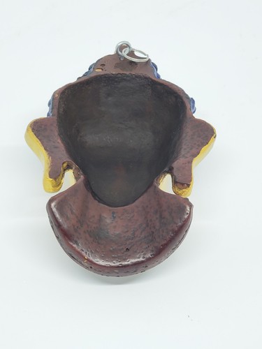 Small Traditional Shakyamuni Buddha Hard Resin Wall Hanging Sculpture ~ Nepal - 第 7/9 張圖片