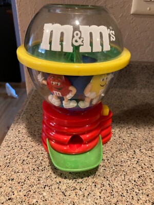 M&M's Gumball Fun Machine Tornado Spinner Candy Dispenser 
