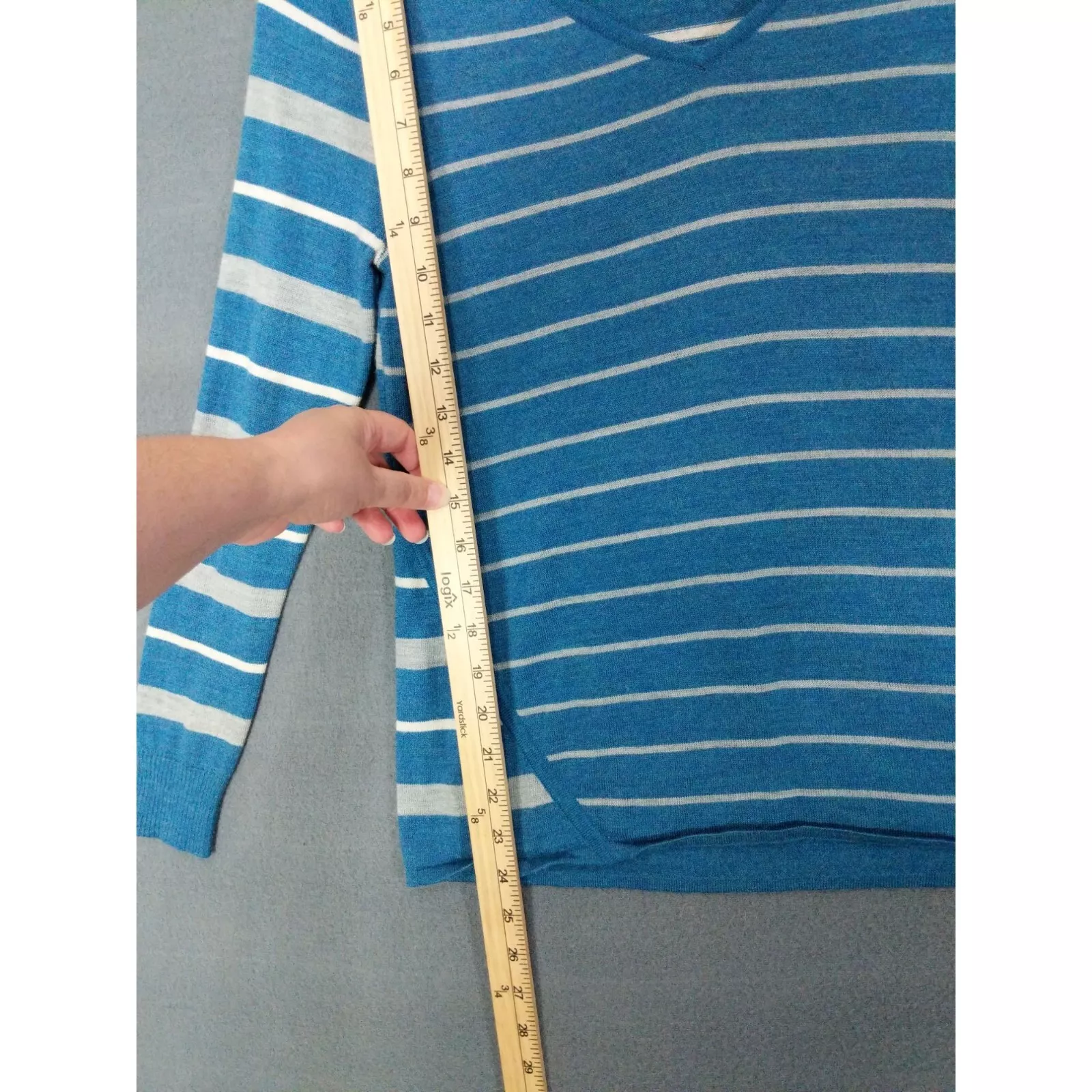 smartwool split stripe glacial heather merino base-layer