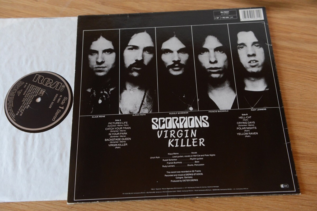 Scorpions ‎ Virgin Killer LP RCA ‎ NL 70031 | eBay
